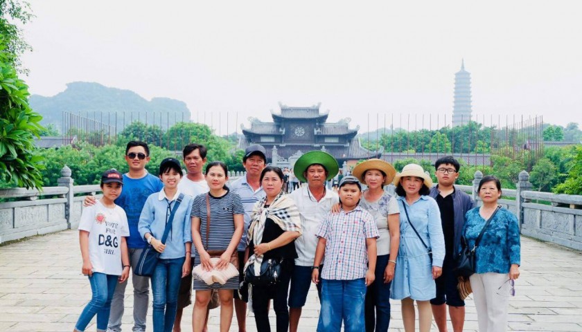 Đoàn Việt Kiều của Tour Sapa - Ninh Bình 2-4/8/2018
