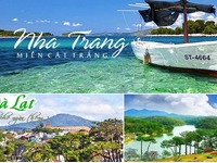 Tour Nha Trang- Đảo Bình Ba- Đà Lạt 5n4d, Đường bay