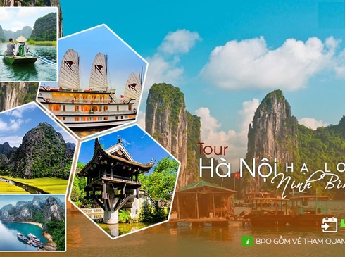 Tour City Hà Nội - Hạ Long - Ninh Bình, 4n3d, 1 đêm ngủ tàu 5 sao