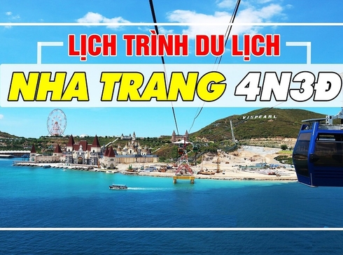 Tour Nha Trang- Du Ngoạn Đảo 4n3d, đường bay từ Hà Nội