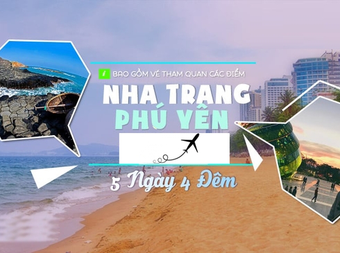 Tour Nha Trang - Phú Yên 5n4d, Đường bay từ Hà Nội