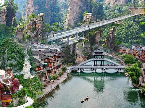 Du Lịch Hè-Charter-Hồ Chí Minh-Ân Thi-Phượng Hoàng Cổ Trấn-Trương Gia Giới-5N4D-Ks 4 Sao