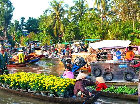 Mùng 10 Tết-Mỹ Tho-Bến Tre-Châu Đốc-Cần Thơ-Sóc Trăng-Bạc Liêu-Cà Mau-4N3D