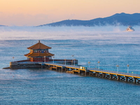 TRUNG QUỐC:THANH ĐẢO-BỒNG LAI-YÊN ĐÀI-5N5Đ