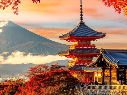 KHÁM PHÁ CUNG ĐƯỜNG VÀNG NHẬT BẢN TOKYO – NÚI PHÚ SĨ – NAGOYA – KYOTO – OSAKA