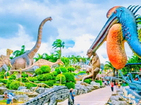 Mùng 1 Tết-Bangkok-Pattaya-Công Viên Khủng Long Nongnooch-Buffet 86 Tầng BaiYoke Sky-5N4D